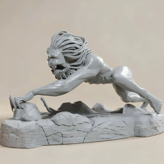 Unpainted 3D Figur Jaw Titan V3 Aus Angriff auf Titan Bemalen Diy Geschenk Farben 15,2 cm 1:12