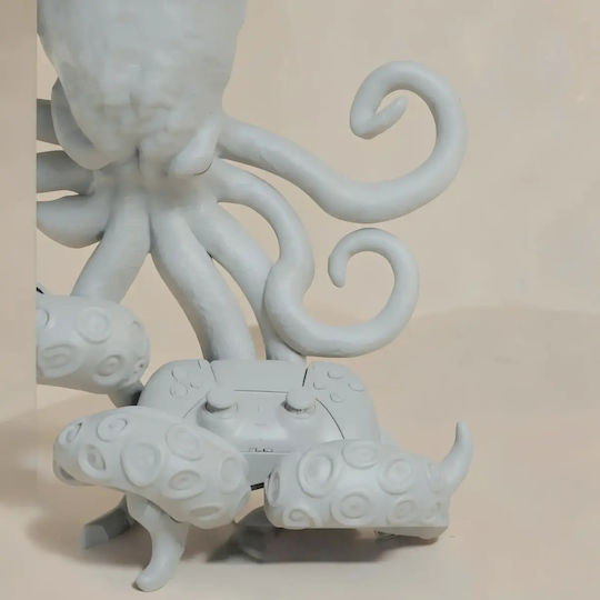 Άβαφη 3d Φιγούρα Octopus Controller Headphone Holder 3d Βάψιμο Diy Δώρο Χρώματα 20 Cm 1:8