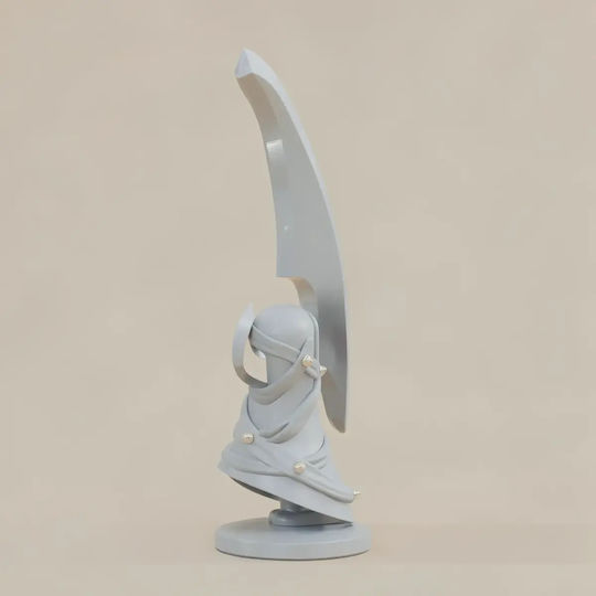 Figurină 3D Nevopsită Set Mască Cosplay Phantasm De Purta Vopsire Diy Cadou Culori 30 Cm 1:6