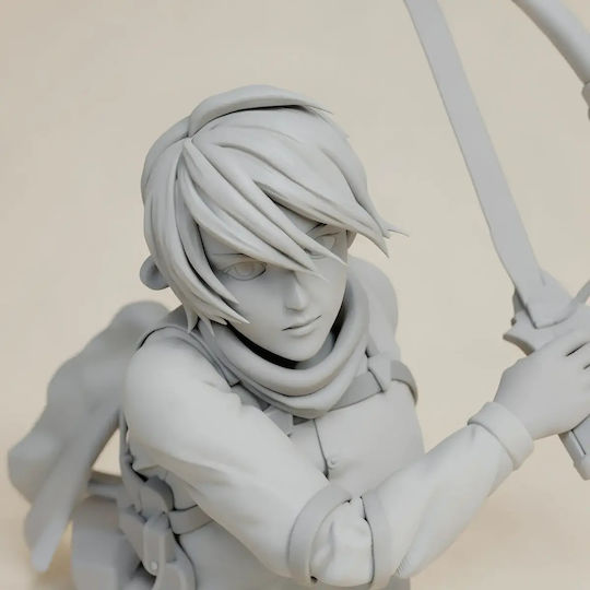 Άβαφη 3d Φιγούρα Mikasa Ackerman 320mm Attack Βάψιμο Diy Δώρο Χρώματα 20 Cm 1:8