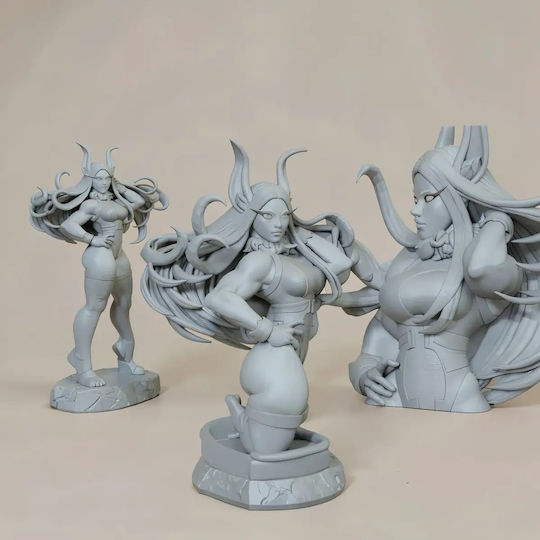 Άβαφη 3d Φιγούρα Mirko Mha Signature Pose 3d Βάψιμο Diy Δώρο Χρώματα 15,2 Cm 1:12