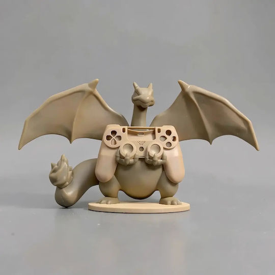 Unpainted 3D Figure Charizard Joystick Holder 3D Model Sculpture Painting DIY Gift Colors 15.2 Cm 1:12
