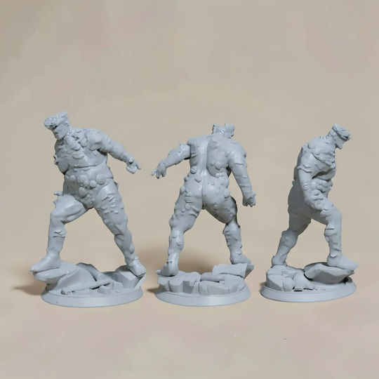 Unpainted 3D Bloater Figure Last Us Digital Painting DIY Gift Colors 15.2 Cm 1:12