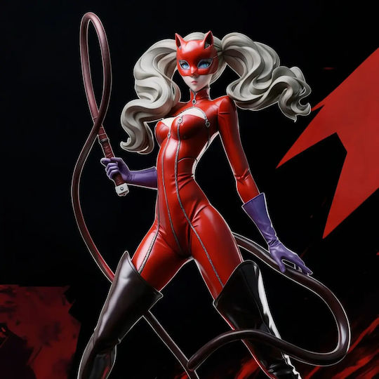 Небоядисана 3D Фигура Ann Takamaki Persona 5 V2 Digital Боядисване DIY Подарък Цветове 30 См 1:6
