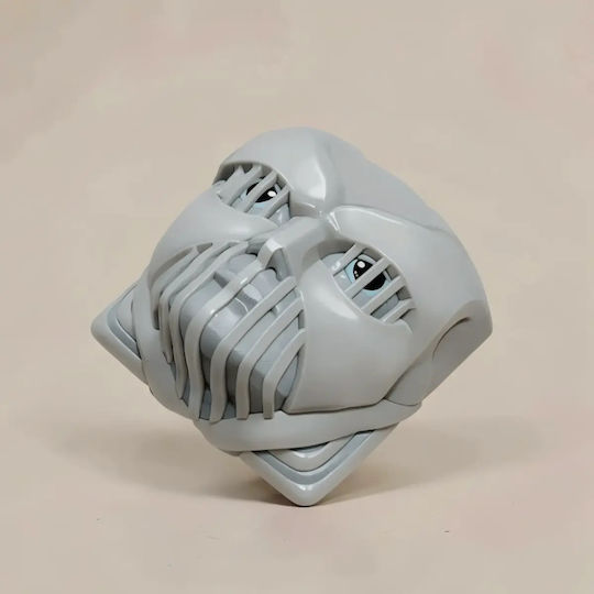 Unbemalte 3d Figur Attack on Titan Keycaps Collection Diy Bemalung Geschenk Farben 30 Cm 1:6