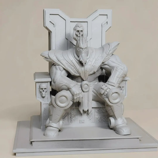 Небоядисана 3D Фигура Old Thanos On Throne Боядисване DIY Подарък Цветове 15,2 См 1:12