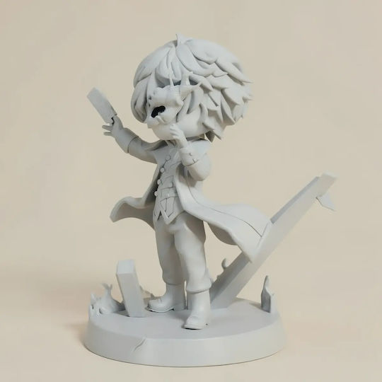 Άβαφη 3D Фигура Ren Amamiya Жокер Persona 5 Chibi Модел Боядисване DIY Подарък Цветове 20 см 1:8