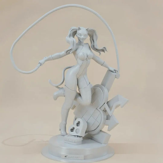 Небоядисана 3D Фигура Ann Takamaki Persona 5 Въже Боядисване DIY Подарък Цветове 15,2 см 1:12