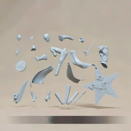 Άβαφη 3D Фигура Жокер Persona 5 Royal 3D Боядисване DIY Подарък Цветове 30 см 1:6