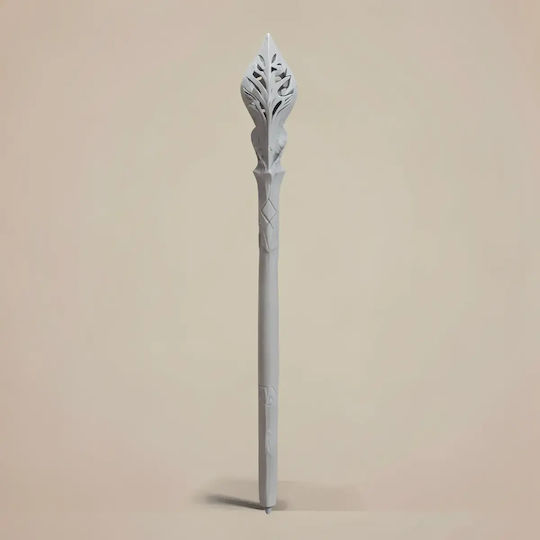 Unbemalte 3d Sammelbare Figur Cosplay Eula Puente Stick Diy Malerei Geschenk Farben 30 Cm 1:6