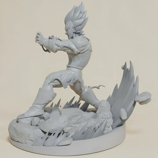 Небоядисана 3D Фигура Vegeta Blue От Dragonball Боядисване DIY Подарък Цветове 30 См 1:6