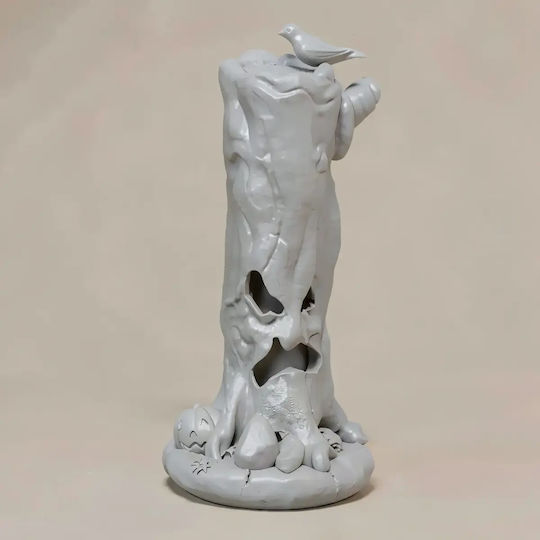 Άβαφη 3D Фигура Хелоуин Декорация 3D Печат Боядисване DIY Подарък Цветове 20 см 1:8