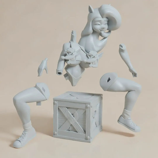 Небоядисана 3D Фигура Tawna Bandicoot Bikini От Crash Bandicoot Боядисване DIY Подарък Цветове 30 См 1:6