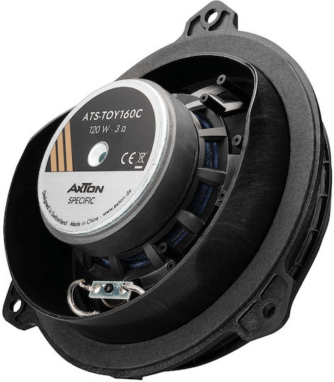 Axton Specific ATS-TOY160C Toyota Car Speaker Set with 80W RMS Woofer