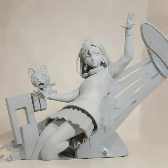 Sammlbare Figuren Momo Ayase Alien Sculptures 3d Printing Βάψιμο Diy Δώρο Χρώματα 20 Cm 1:8