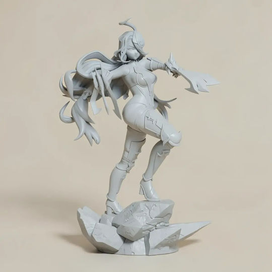 Unbemalte 3d Figur Predator Granblue Fantasy Digital Bemalung Diy Geschenk Farben 20 Cm 1:8