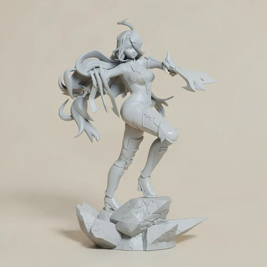 Unbemalte 3d Figur Predator Granblue Fantasy Digital Bemalung Diy Geschenk Farben 20 Cm 1:8