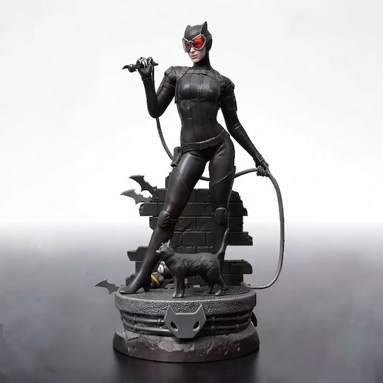 Unbemalte 3d Figur Catwoman Rope Cat 3d Druckmodelle Bemalen Diy Geschenk Farben 20 Cm 1:8