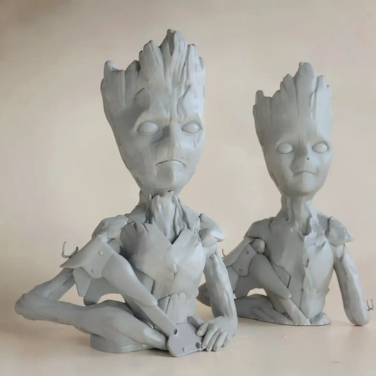 Unpainted 3D Figure Teenage Groot Painting DIY Gift Colors 30 Cm 1:6