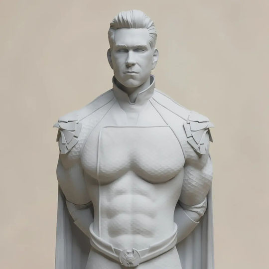 Unbemalte 3D Sammelbare Figur Homelander Stand From Boys Βάψιμο Diy Δώρο Χρώματα 20 Cm 1:8