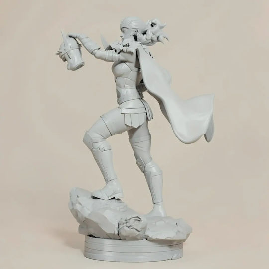 Άβαφη 3d Figur Wonder Woman Death Metal V2 3d Bemalung Diy Geschenk Farben 20 Cm 1:8