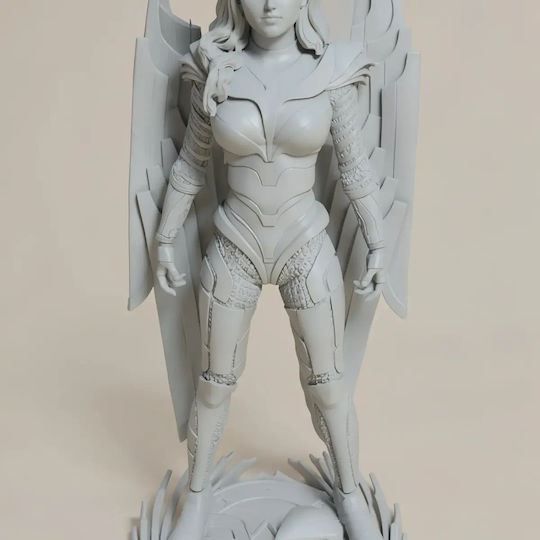 Unpainted 3D Figur Wonder Woman 1984 V3 Bemalung Diy Geschenk Farben 20 Cm 1:8