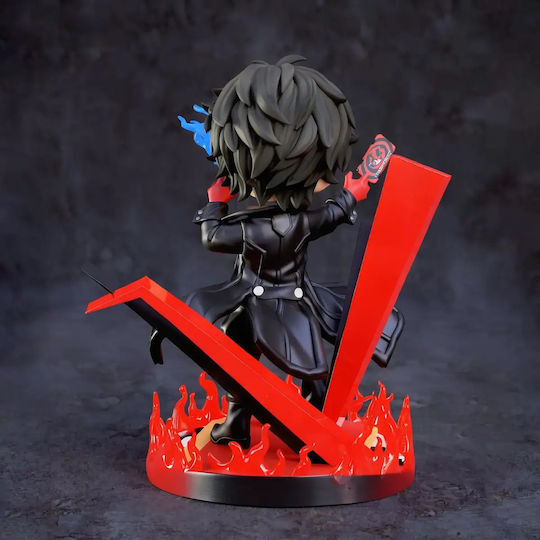 Небоядисана 3D Фигура Ren Amamiya Жокер Persona 5 Chibi Модел Боядисване DIY Подарък Цветове 15,2 См 1:12