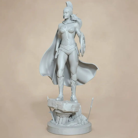 Unpainted 3D Sammelbare Figur Warrior Wonder Woman Aus Dc Bemalen Diy Geschenk Farben 15,2 Cm 1:12