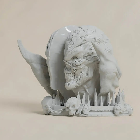 Unpainted 3D Figure Spawn Book Holder 3D Printing Models Painting DIY Gift Colors 15.2 Cm 1:12