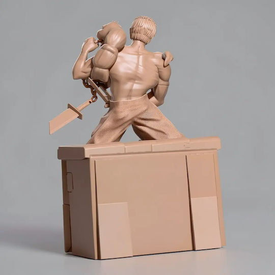 Unpainted 3D Figure Toji Fushiguro On Roof Jujutsu Kaisen Painting Diy Gift Colors 20 Cm 1:8