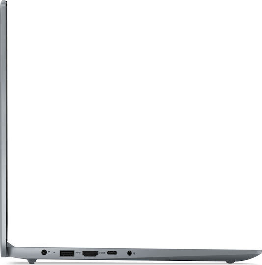 Lenovo Ideapad Slim 3 15AMN8 15.6" IPS FHD (Ryzen 3-30/8GB/512GB SSD/W11 Home) Arctic Grey (GR Keyboard)