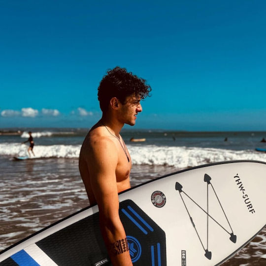Homeone Aufblasbar SUP Board mit Länge 3.2m Weiß