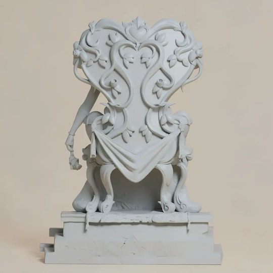 Άβαφη 3d Фигура Queen Hearts Disney Боядисване Diy Подарък Цветове 30 См 1:6