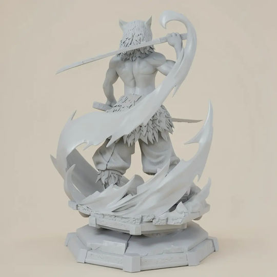 Άβαφη 3d Φιγούρα Inosuke Stand Pose 355mm Βάψιμο Diy Δώρο Χρώματα 15,2 Cm 1:12