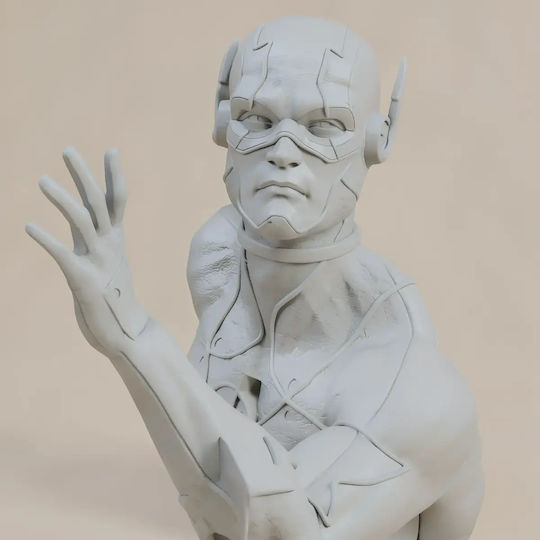 Unpainted 3D Figur Flash V2 Aus Dc Bemalung Diy Geschenk Farben 30 Cm 1:6