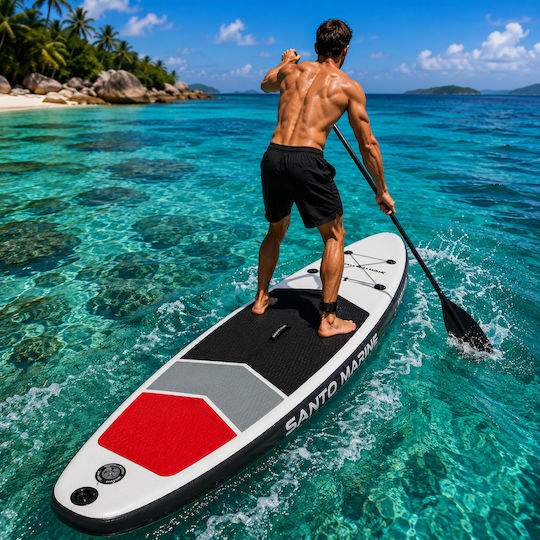 Bike Toys Inflatable SUP Board with Length 3.2m Light Blue