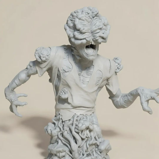 Figurină 3D Nevopsită Clicker Bust Din Ultimul Dintre Noi Vopsire Diy Cadou Culori 20 Cm 1:8