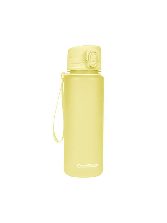 Coolpack Παγούρι Πλαστικό 600ml Κίτρινο