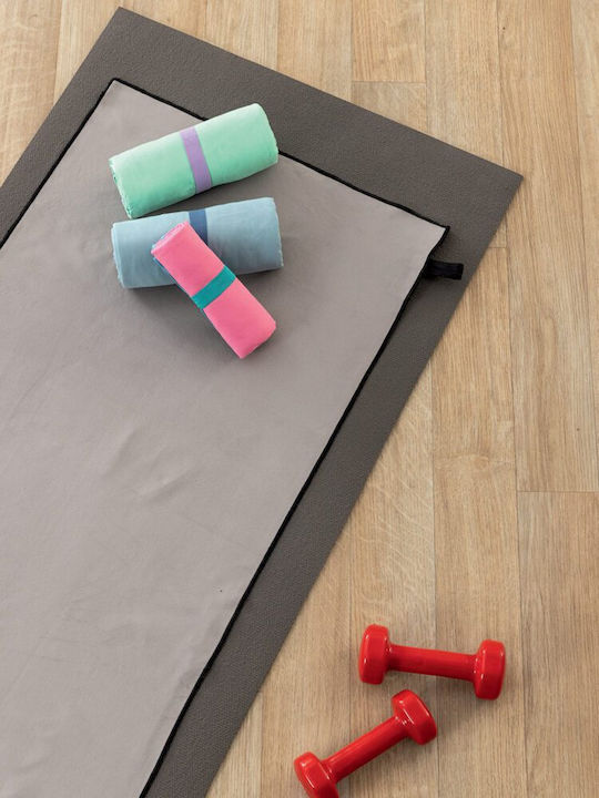 Πετσετα Γυμναστηριου 50x100 Active Grey Palamaiki Home