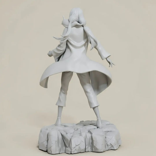 Άβαφη 3d Φιγούρα Tsunade Stand Rock Base Βάψιμο Diy Δώρο Χρώματα 20 Cm 1:8