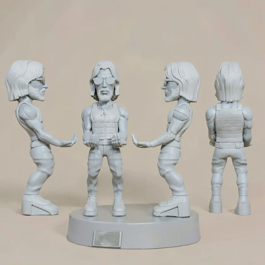 Sammlbare Figuren Άβαφη 3d Figur Keanu Reeves Johnny Silverhand Joystick Holder Basis Diy Geschenk Farben 20 Cm 1:8