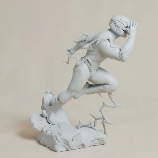Unbemalte 3d Figur Flash Ezra Miller Laufende 3d Druck Figurine Bemalen Diy Geschenk Farben 20 Cm 1:8