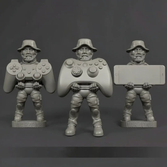 Άβαφη 3d Sammelbare Figur John Price Call Duty Joystick Holder Basis Diy Bemalung Geschenk Farben 30 Cm 1:6