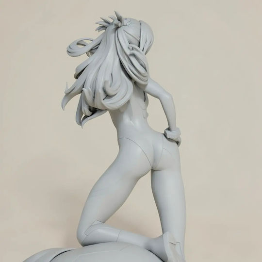 Άβαφη 3d Sammelbare Figur Asuka Langley Stand Pose 230mm Basis Diy Bemalung Geschenk Farben 20 Cm 1:8