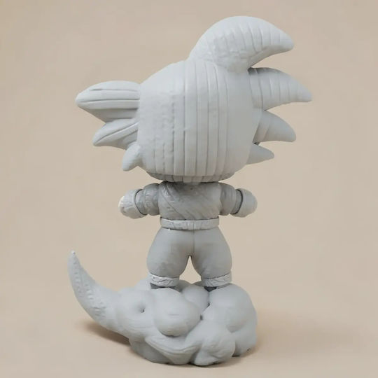Άβαφη 3D Фигура Super Basic Плетен Гоку Боядисване DIY Подарък Цветове 15,2 см 1:12