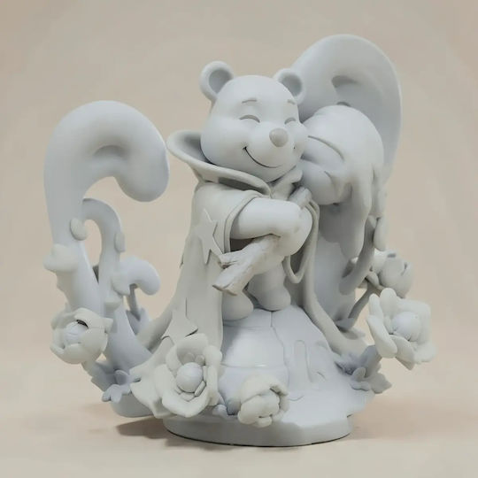 Небоядисана 3D Фигура Chibi Pooh Disney Lorcana Боядисване DIY Подарък Цветове 20 см 1:8