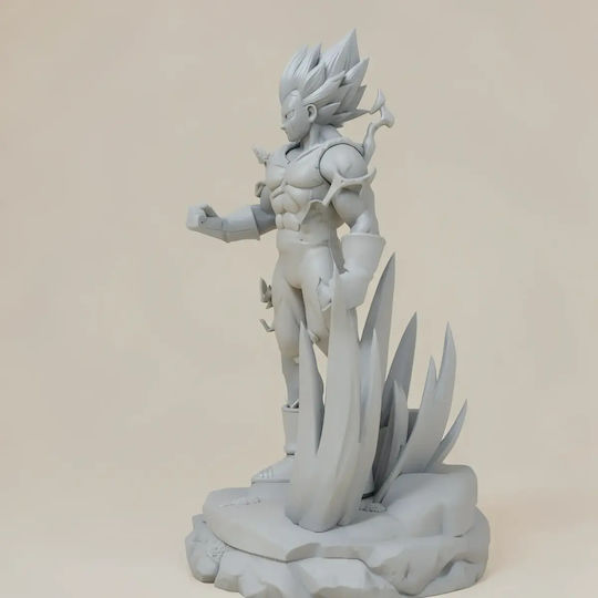 Небоядисана 3D Фигура Majin Vegeta Injury 3D Боядисване DIY Подарък Цветове 15,2 См 1:12