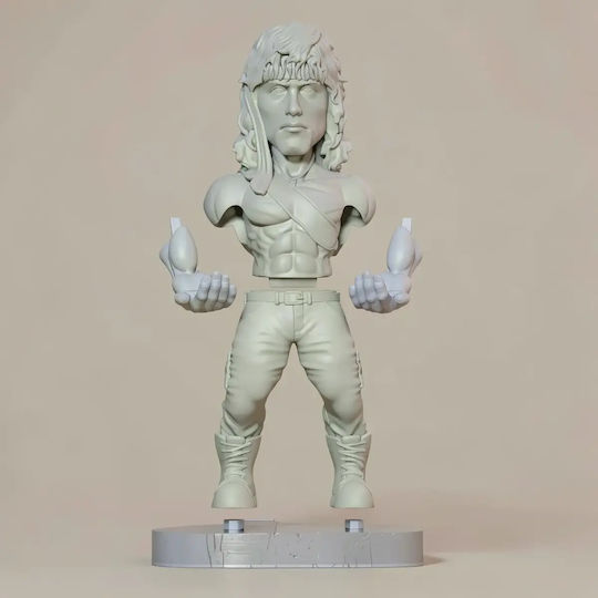 Abgearbeitete 3D Figur Rambo Joystick Halter 3D Basis Diy Geschenk Farben 15,2 Cm 1:12