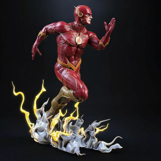 Unpainted 3d Figur Flash V2 Aus Dc Bemalung Diy Geschenk Farben 20 Cm 1:8