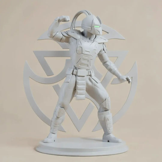 Небоядисана 3D Фигура Cyrax Mortal Kombat Боядисване DIY Подарък Цветове 15,2 см 1:12